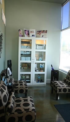 Guest area of Athens Laser Hair Removal